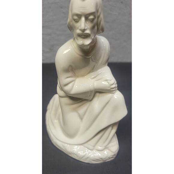 VTG 70s Holland Mold Ceramic Glazed Nativity Mary Joseph Baby Jesus Religious - Picture 9 of 16